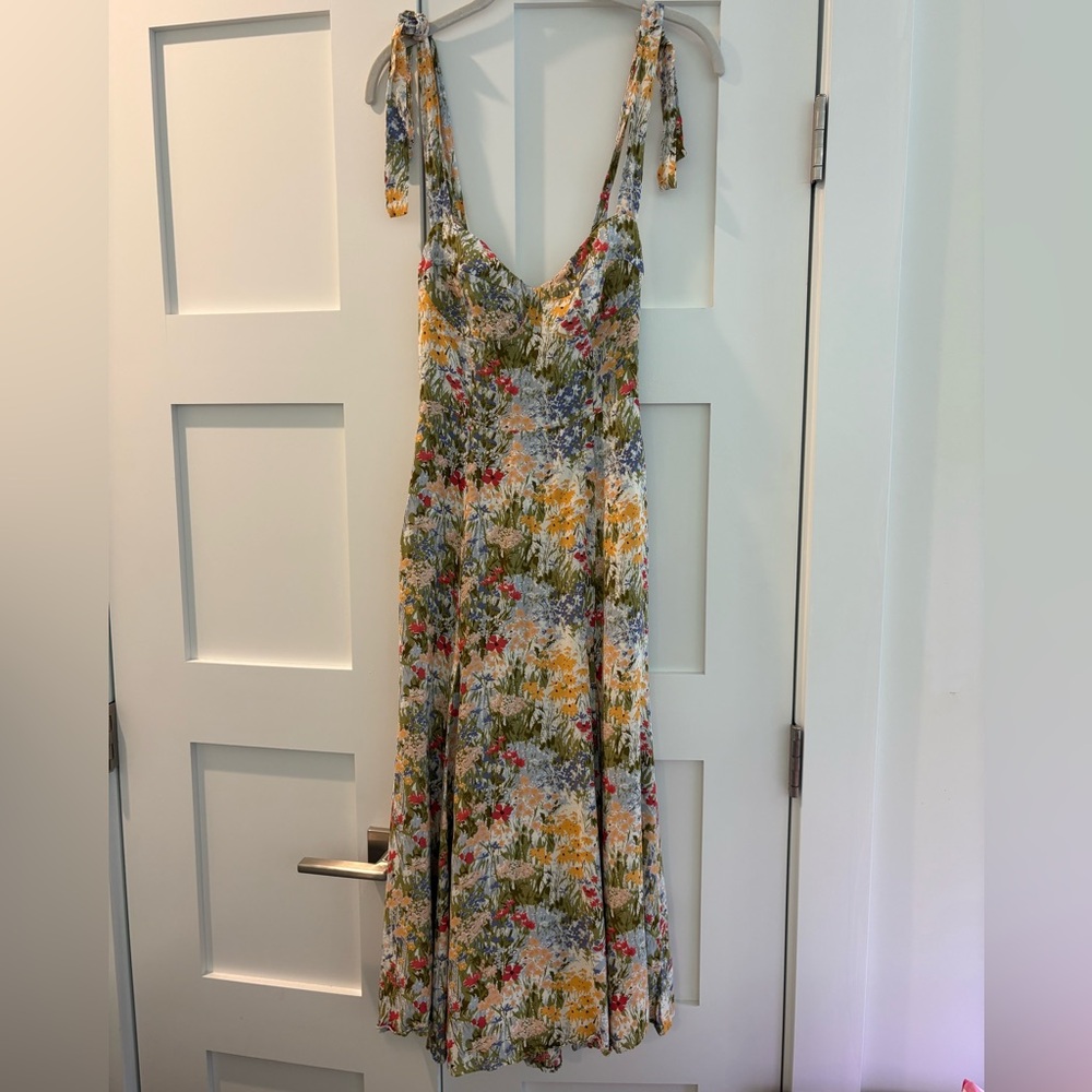 Reformation Floral Maxi Dress - Multicolor